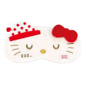 Japan Sanrio Eye Mask - Hello Kitty / Sleep Face - 1