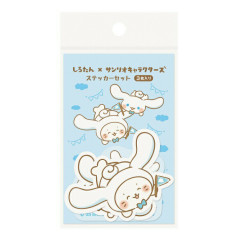 Japan Sanrio × Sirotan Sticker Set - Cinnamoroll / White Seal
