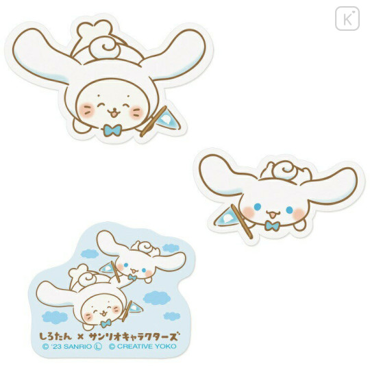 Japan Sanrio × Sirotan Sticker Set - Cinnamoroll / White Seal - 2