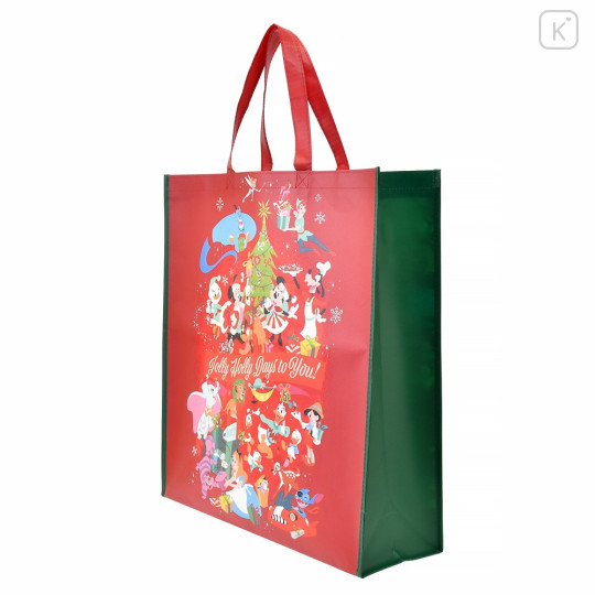 Japan Disney Store Eco Shopping bag (L) - Characters : Christmas - 2