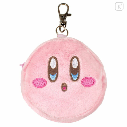 Japan Kirby's Dream Land Mini Pouch - Poopy Face - 1