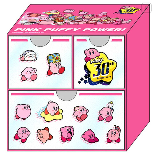 Japan Kirby Chest Drawer - 30th Anniversary / Dark Pink - 1