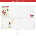 Japan The Bears School B6 Monthly & Weekly Schedule Book - 2024 : Purple - 5