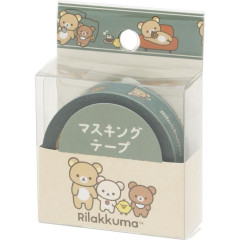Japan San-X Washi Masking Tape - Rilakkuma / Basic Rilakkuma Home Cafe