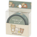 Japan San-X Washi Masking Tape - Rilakkuma / Basic Rilakkuma Home Cafe - 1