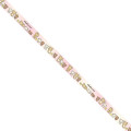 Japan San-X Glitter Washi Masking Tape - Rilakkuma : New Basic Rilakkuma Glitter Pink - 4