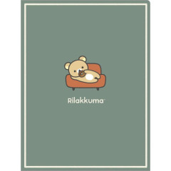 Japan San-X 10 Pocket A4 File - Rilakkuma / Basic Rilakkuma Home Cafe A