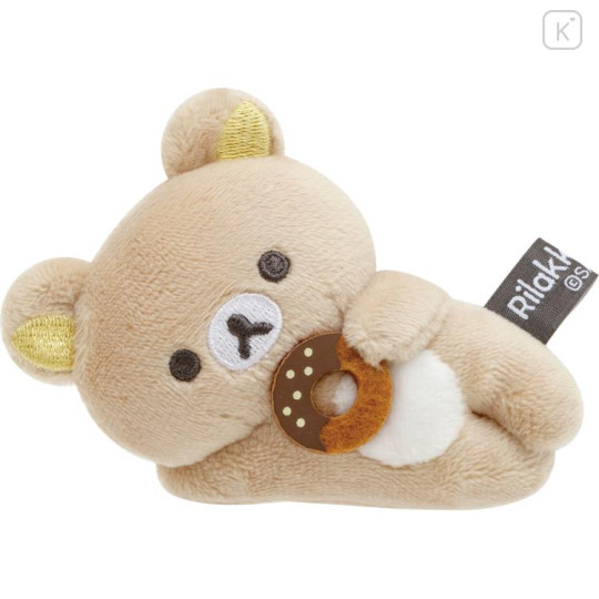 Japan San-X Tenori Plush (SS) 2pcs Set - Rilakkuma / Basic Rilakkuma Home Cafe - 2