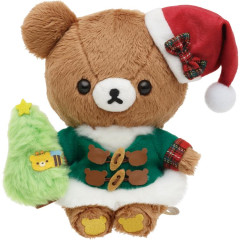 Japan San-X Plush Toy - Chairoikoguma / Holiday Town Christmas