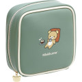Japan San-X Square Pouch - Rilakkuma : Basic Rilakkuma Home Cafe - 1