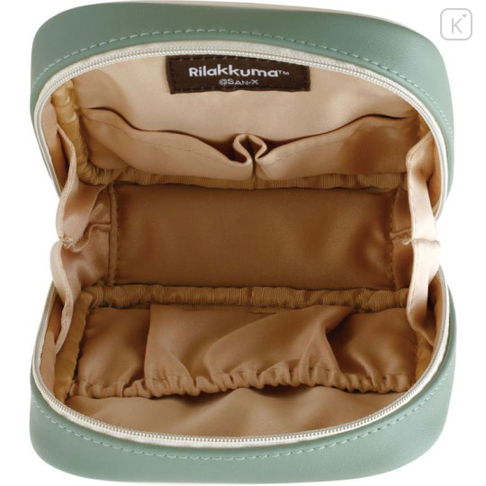 Japan San-X Square Pouch - Rilakkuma : Basic Rilakkuma Home Cafe - 2