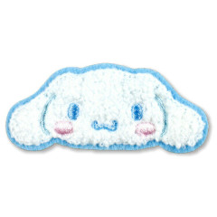 Japan Sanrio Fluffy Embroidery Sticker For Cloth Surface - Cinnamoroll