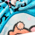 Japan Sanrio Blanket - Hangyodon : Hands In Hands - 3
