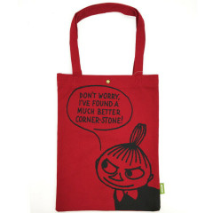 Japan Moomin Tote Bag - Little My / Red