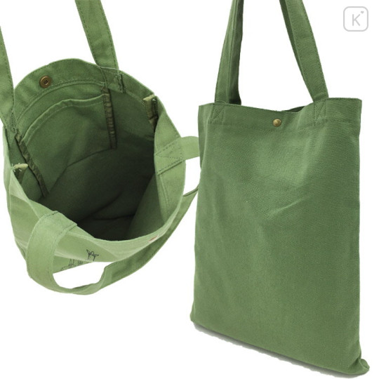 Japan Moomin Tote Bag - Home / Green - 2