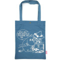 Japan Moomin Tote Bag - Make Our Trip / Blue - 1