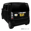 Japan Doraemon Car Vinyl Sticker - Dorayaki : Baby in Car - 2