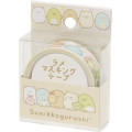 Japan San-X Glitter Washi Masking Tape - Sumikko Gurashi / Dot - 2