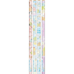 Japan San-X Rainbow Pencil 4pcs Set - Sumikko Gurashi / Hotel New Sumikko