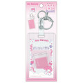 Japan Sanrio Photo Holder Card Case Keychain - My Melody / Enjoy Idol - 1