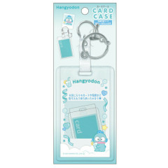 Japan Sanrio Photo Holder Card Case Keychain - Hangyodon / Enjoy Idol