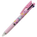 Japan Miffy Jetstream 3 Color Multi Ball Pen - Waiting / Pink - 1