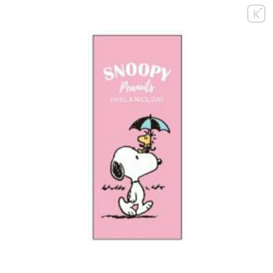 Japan Peanuts Jetstream 3 Color Multi Ballpoint Pen - Snoopy & Woodstock : Pink - 2