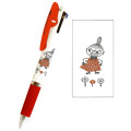 Japan Moomin Jetstream 3 Color Multi Ball Pen - Little My / Red - 1