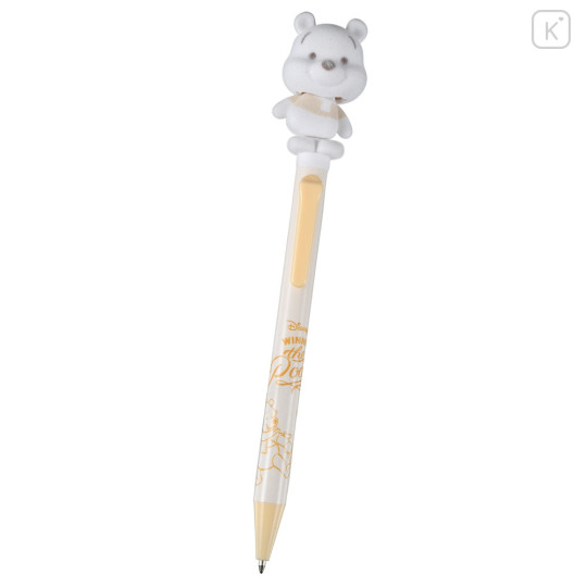 Japan Disney Store Flick and Action Mascot Ballpoint Pen - Pooh / White Pooh Series - 1