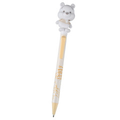 Japan Disney Store Flick and Action Mascot Ballpoint Pen - Pooh / White Pooh Series