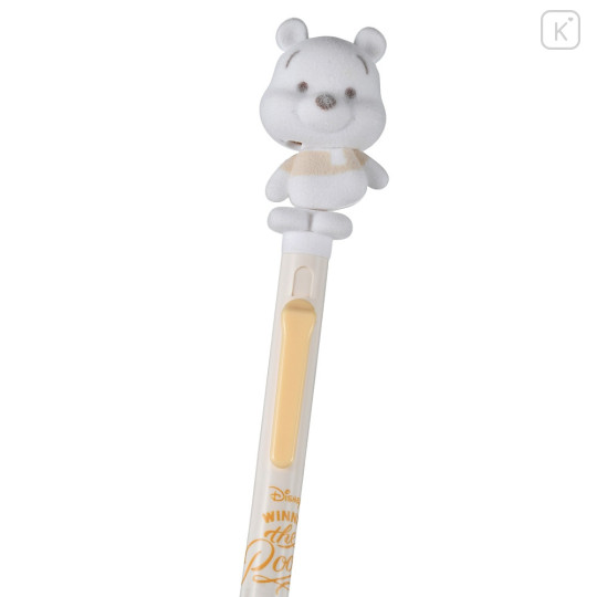 Japan Disney Store Flick and Action Mascot Ballpoint Pen - Pooh / White Pooh Series - 3