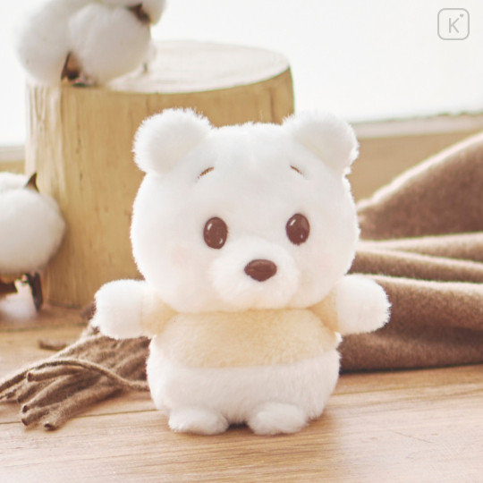 Japan Disney Store Urupocha-chan Plush - Pooh / White Pooh Series - 1