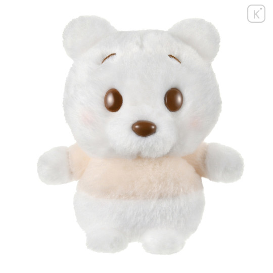 Japan Disney Store Urupocha-chan Plush - Pooh / White Pooh Series - 2