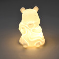 Japan Disney Store Battery-Powered Mascot LED Nightlight - Winnie The Pooh / White Pooh Series - 1