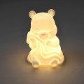 Japan Disney Store Battery-Powered Mascot LED Nightlight - Winnie The Pooh / White Pooh Series - 2