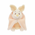 Japan Disney Store Fluffy Plush Keychain - Piglet : White Pooh Series - 1