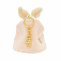 Japan Disney Store Fluffy Plush Keychain - Piglet : White Pooh Series - 5