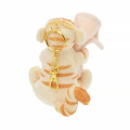 Japan Disney Store Fluffy Plush Keychain - Tigger : White Pooh Series - 5