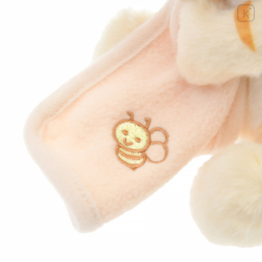Japan Disney Store Fluffy Plush Keychain - Tigger : White Pooh Series - 6