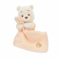 Japan Disney Store Fluffy Plush Keychain - Pooh : White Pooh Series - 1