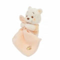 Japan Disney Store Fluffy Plush Keychain - Pooh : White Pooh Series - 2