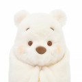 Japan Disney Store Fluffy Plush (S) - Pooh : White Pooh Series - 5