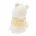 Japan Disney Store Fluffy Plush (M) - Pooh : White Pooh Series - 5