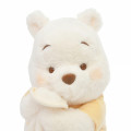 Japan Disney Store Fluffy Plush (M) - Pooh : White Pooh Series - 6