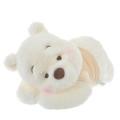 Japan Disney Store Fluffy Plush - Pooh Good Night : White Pooh Series - 1