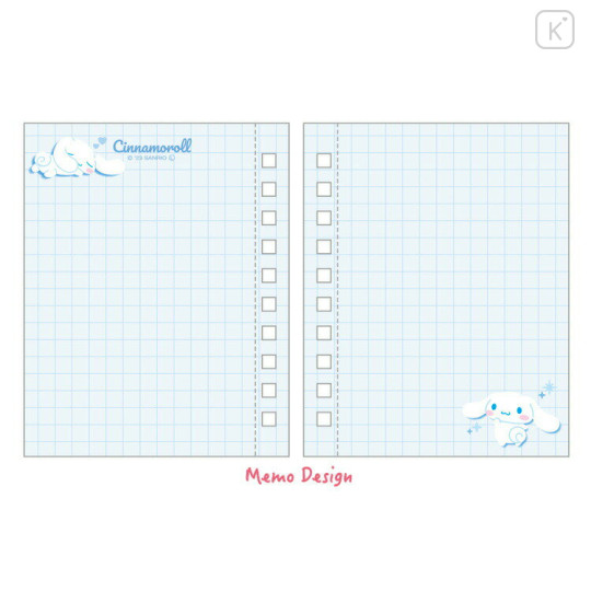 Japan Sanrio Mini Notebook - Cinnamoroll / Ribbon - 2