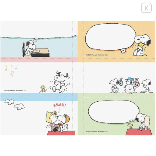 Japan Peanuts B7 Planner Monthly Schedule Book - 2024 : Snoopy Cookie - 3