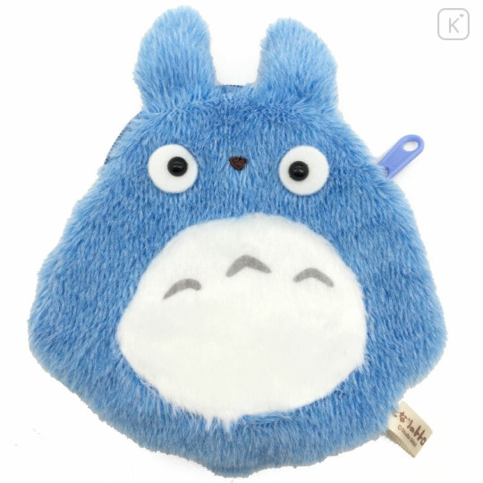 Japan Ghibli Fluffy Coin Pouch - My Neighbor Totoro / Blue Bunny - 1