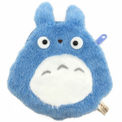 Japan Ghibli Fluffy Coin Pouch - My Neighbor Totoro / Blue Bunny