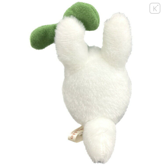 Japan Ghibli Fluffy Beanbag Plush - Chibi Totoro : Leaf - 3